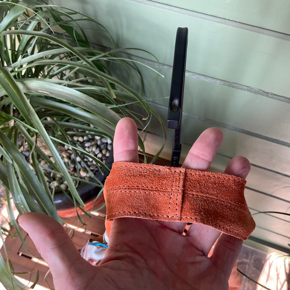 Haute Hippie Orange Suede Hobo Bag with Scarf NWT - Picture 10 of 12